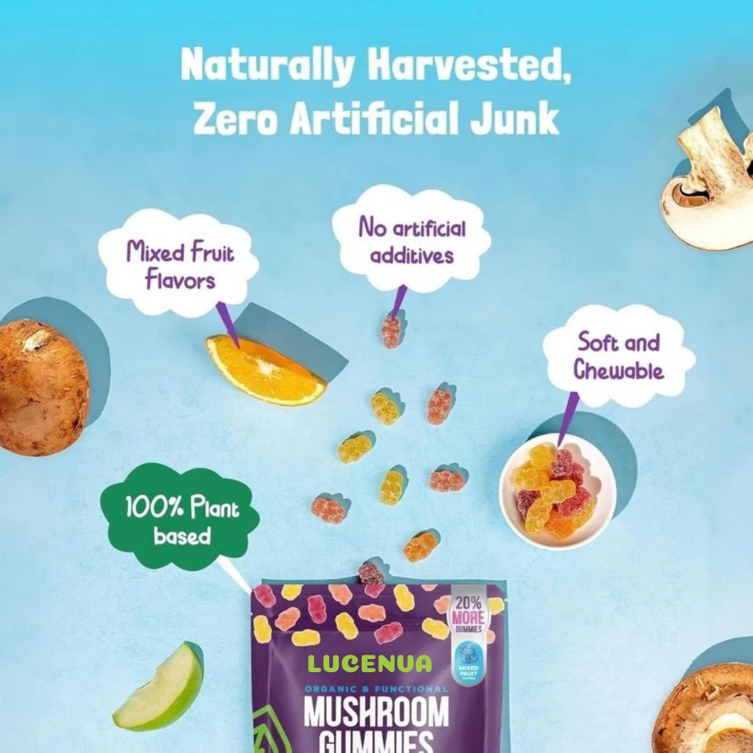 LUCENVA™ Mushroom Gummies