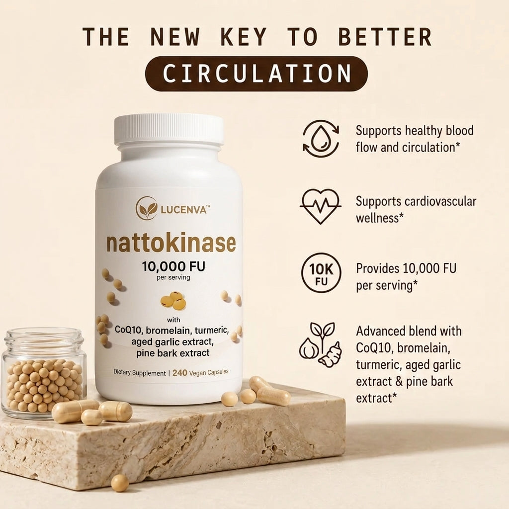 Ultimate Nattokinase - Natural solution for reversing arterial inflammation